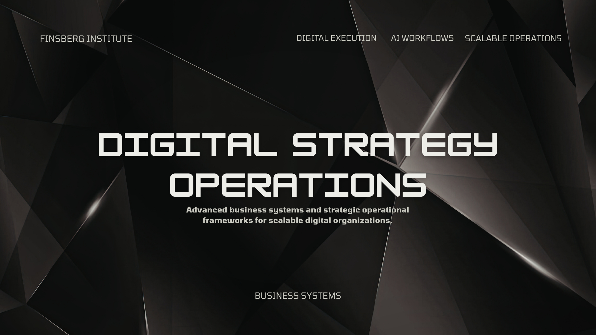 Digital Strategy Operations 썸네일